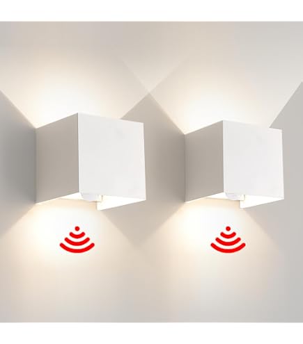 Applique Murale LED Extérieure 80cm 25W - Capteur Crépusculaire, Gradation Et 3 Couleurs - IP65 étanche, Aluminium, Pour Jardin, Terrasse, Façade