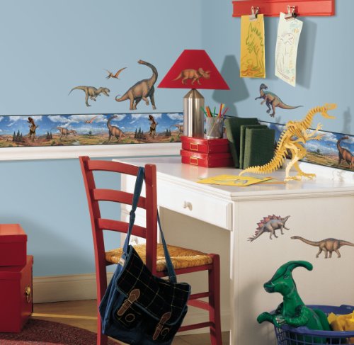 RoomMates – Wandsticker Dinosaurier Bordüre 12,8 cm x 4,5 m - 2