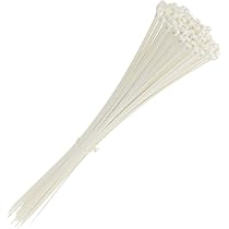 Colliers De Serrage Type Riselan BERNER - Lot De 100, Taille 4,5 X 360 Mm