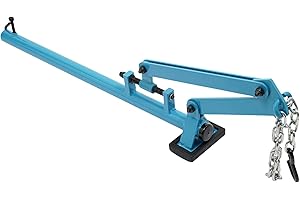 Ecoggeder Outil de levier de bras de suspension avec chaîne réglable de 0 à 22,83 pouces, force de traction maximale 500 kg, levier d'essieu universel pour le remplacement des roulements de roue et la