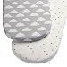 Snuz Moses Basket/Pram Fitted Sheets - Cloud Nine Print
