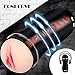 Produktbild Fondlove Masturbatoren Sexpielzeug Elektrisch für Männer 3D Masturbieren Cup mit Stimme Realistische Muschi Vagina 10 Vibrationsmodi 215x90mm