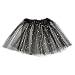 Imported Girls Kids Glitter Star Tutu Skirt Ballet Dress Pettiskirt Black RS.325.00