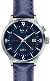 Gardé (by Ruhla) Uhr Herren Titan Armbanduhr Modell Ruhla-Alarm 34803 mit Weckfunktion