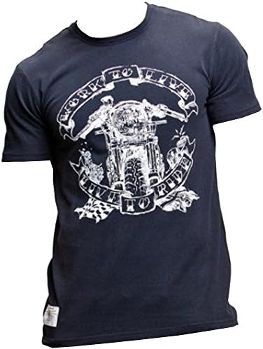 Red Torpedo Live To Ride T Shirt Black