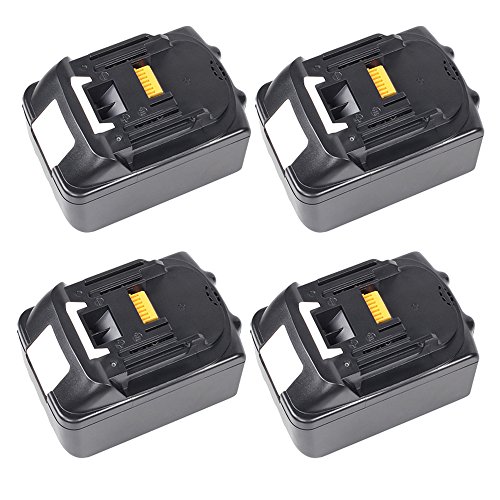 Makita BL1850 Akku 18V 5,0Ah Lithium-Ionen LXT400 196672-8 X 4 Pack Ersetzen BL1830 BL1840