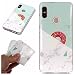 Produktbild Honghushop Glänzend Wechseln Farbe Überzug Marmor Hülle für XiaoMi RedMi Note5 Pro Weich Silikon Handyhüllen Marble Malerei Schlank Ultra Dünn TPU Bumper HandyTasche Flexible Schutzhülle Zurück Gummi Gel Hülse Telefonkasten Protective Abdeckung für XiaoMi RedMi Note5 Pro Krapfen