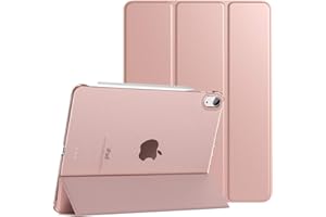 TiMOVO for iPad Air 11 Inch Case M2 2024, iPad Air 6th Generation Case/iPad Air 5th Generation 2022/Air 4th 2020 10.9 Inch, Slim Hard Translucent Back Shell Cover Fit iPad Air Case - Rose Gold