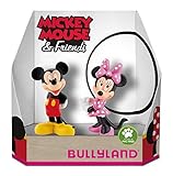 figura minnie comunion Diseño: Mickey & Minnie Bullyland 15083 - Disney Mickey y Minnie Classic en caja de regalo parte Figura set, 2 piezas