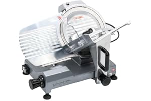 Dynasteel Trancheuse à Jambon Professionnelle Semi-Automatique 220 mm