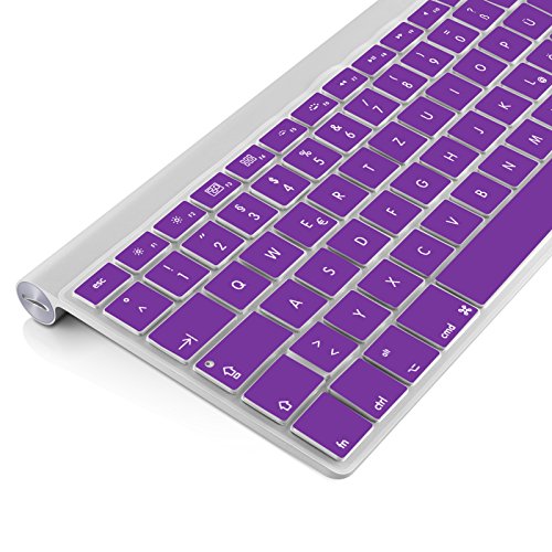 JAMMYLIZARD [ MacBook Air / Pro / Retina 13″ 15″ 17″ ] Silikon Tastenschutz, LILA - 2