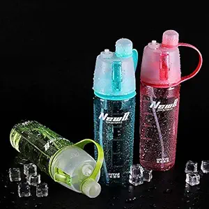 NEXOT sports Spray Water Bottle 600 ml - Special for Women/Girls. ( 1 Pcs, Multicolors )