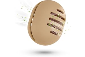 Fauxomor Custodia Spugna per Trucco Doppia Faccia Traspirante per Viaggio,Porta Spugna in Silicone per Beauty Blender per Tutte le Spugne,Riutilizzabile e Igienica Facile da Trasportare,Cachi B