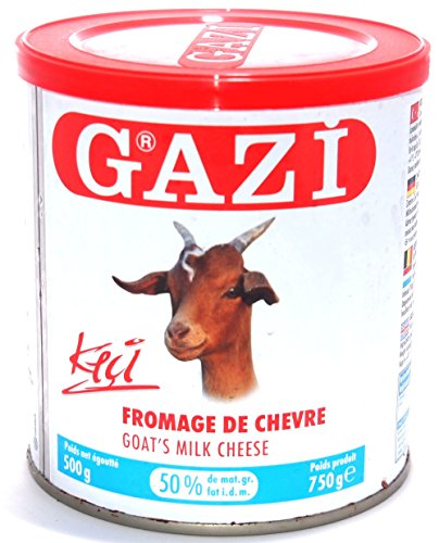 Preisvergleich Produktbild Gazi - Ziegenkäse in Salzlake 50% Fett i.Tr. - Keci peyniri (400g Abtropfgewicht)