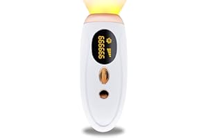 GLOBAL CARE MARKET Portable IPL Hair Removal and Skin Rejuvenation Device - Permanent Laser Hair Remover for Use at Home (990,000 Pulses Cartridge)