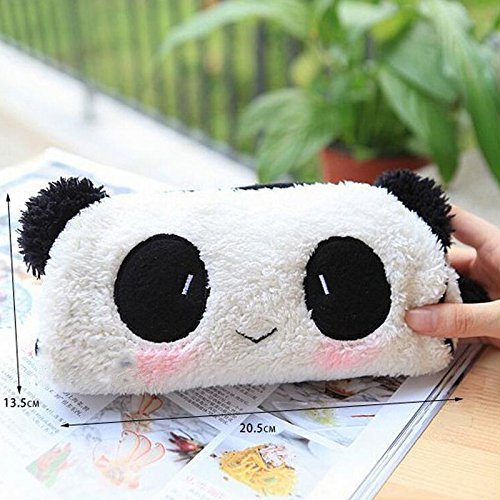 Tiptiper Monedero lindo de la panda de Kawaii del monedero de la mano de la moneda de la cremallera de la caja