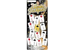 GÉNERIC 100 SHEETS Hoy Bingo Game, Play Your Cards Right, Casino Jackpot, Fun Bingo