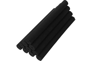 SUPVOX 10 Piezas Palos de Moxa Sin Humo Barra para Moxibustión Rollo de Moxa 1.2x1.2cm (negro)