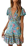 Das Boho Vintage Sommerkleid ist so elegant und schick, dass es Ihnen hilft, zu jeder Gelegenheit charmant zu sein.