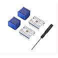 2PCS TMC2208 V1.2 3D Printer Stepper Motor Driver, Upgrade TMC2208 Stepper Driver Module with Heat Sink Screwdriver for 3D Printer Controller Mother Boards Reprap MKS Prusa i3 Ender-3 Pro