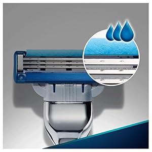 Gillette Mach3 Turbo Starter Kit, 5 Blades Plus Free Razor Handle 1 Pack (1 x 5 Blades) - Image 2