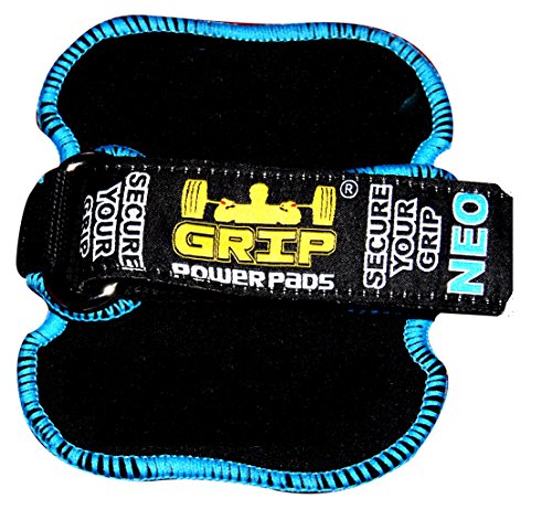 Beste Lifting Grips von Grip Leistung Pads® NEO | Die Alternative zu Gym Handschuhe | Trainingshandschuhe No -Slip gepolsterte Handschuhe Bodybuilding | Männer Workout Grip Pad Neopren gepolstert Hebekissen. - 7