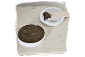 JEANNE D´ARC LIVING JDL Vintage Paint Antique Wax Wachs 35g Möbelwachs Antikwachs (Decor Wax Dark Brown 700111)
