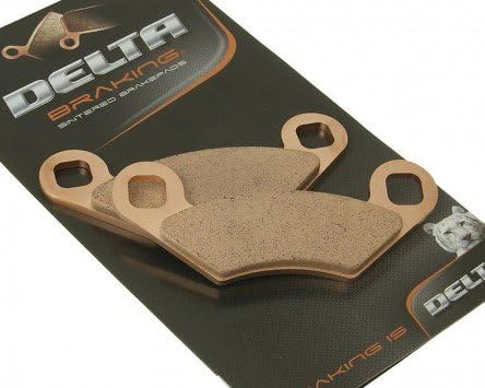 Brake Pads Delta Braking Sinter DB2460QDN for POLARIS Ranger middle axe brake Year of construction 99 (Front left / Front right )