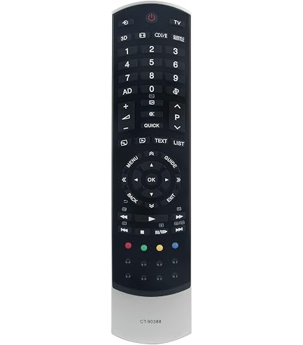Telecomando Universale ALLIMITY CT-90388 Per TV Thoshiba LCD - Sostitutivo Per Modelli 32RL838, 40TL868G E Simili