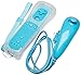 Produktbild Remote+Nunchuk Controller Motion Plus kompatibel mit Wii Blau