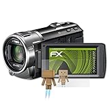 panasonic hc-vx878eg Optimaler Schutz und ein unglaublicher Effekt, wenn das Panasonic HC-V707 Display beim Einschalten erleuchtet und aus der vorher verspiegelten Fläche eine durchsichtige Schutzfläche wird