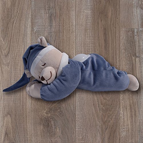 Preisvergleich Produktbild Doodoo 0131 Plüschtier mit Nachtlicht, blau