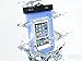 Produktbild Universal Waterproof Case, Geotech Cell Phone Durable Underwater Dustproof Pouch Dry Bag | Touch Responsive Transparent Windows | Dry Bag With Neck Strap | Rafting Kayaking Swimming Boating Fishing Skiing | for cell phone up to 5.5" inch size | for iPhone 3G 4 4S 5 5s 6 6s 7 iPod Touch Android Smartphones HTC Cell Phones Samsung S3 S4 S5 S6 S7 note 2 3 4 5 | WPB - Blue