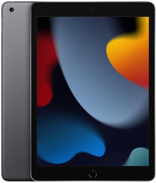 2021 Apple iPad (10.2-inch, Wi-Fi, 64GB) Space Grey (Renewed) - 1