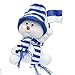 Produktbild Poly Schneekind in blau/ weiss, ca. 12,5 cm