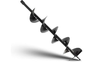 MS-POINT 150mm Bohrer - Ersatzbohrer für Erdbohrer Pfahlbohrer Erdlochbohrer Erdbohrgerät