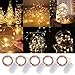 Produktbild iFancy [5 Stk.] LED Lichterkette für Innen & Außen, 2 Meter = 20 LEDs in Warmweiss - aus flexiblem Kupferdraht - zur Indoor & Outdoor Dekoration geeignet - Wasserdicht IP65 - Weihnachten