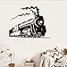 Produktbild GLYOUNG Wandaufkleber Zug PVC Abnehmbare Wandtattoo Verkehr Home Decoration Wasserdichte Kunstwand Für Kinderzimmer