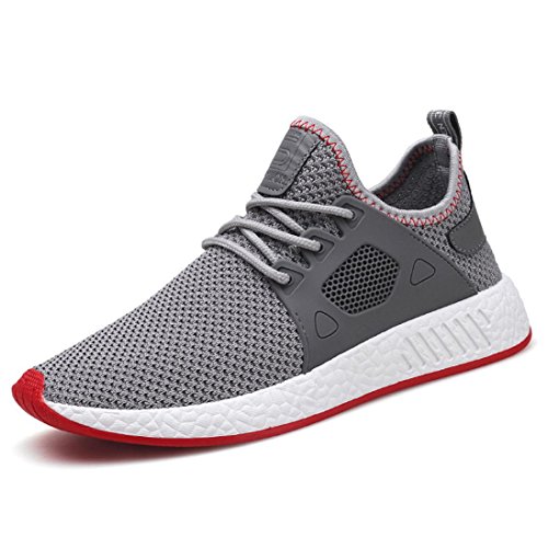PLOT Promotionen Männer Sneaker,2018 Neu Schnürsenkel Atmungsaktiv Mesh Laufschuhe Weiche Sohle Sportschuhe Schnürer Outdoor Fitnessschuhe (39, Grau) PLOT Promotionen Männer Sneaker,2018 Neu Schnürsenkel Atmungsaktiv Mesh Laufschuhe Weiche Sohle Sportschuhe Schnürer Outdoor Fitnessschuhe (39, Grau)