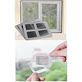 Outdoor Outlet 10 Adet Yapışkanlı Kesilerek Kullanılabilir Yırtık Kapı-Pencere Sinekliği Onarım Tamir Bandı