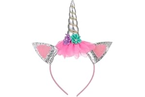 thematys Serre-tête licorne - Pour adultes et enfants - Parfait pour le carnaval et le cosplay