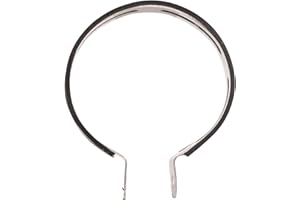 Zohisin Motorcycle exhausts muffler muffler pipe hanger bracket stainless steel semi circular, suitable for most motorcycles