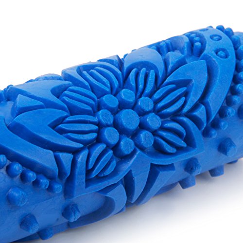 15cm Rollen Blume geprägte Malerei Roller Tool für DIY Wandgestaltung - 5