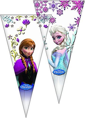 10 Partytüten * FROZEN - DIE EISKÖNIGIN * von Disney // CONO // Party Kinder Party Mottoparty Kindergeburtstag Mitgebsel Geschenktüten Tüten Anna