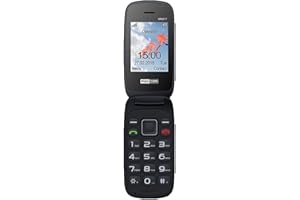 Maxcom mm817 Rojo Móvil Senior Tipo Concha 2.4'' Cámara Dual Sim Sos Radio FM Ranura Microsd