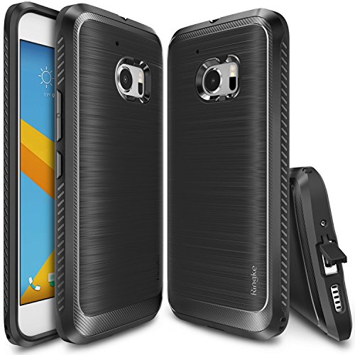 Funda HTC 10   Ringke ONYX  Fuerza el  stica  Durabilidad flexible  duradero antideslizante gota protecci  n  TPU Defensivo paraHTC 10 - Black