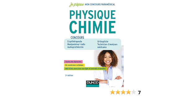 Amazon Fr Physique Chimie 3e Ed Concours Ergotherapeute Manipulateur Radio Audioprothesiste Weber Germain Guelou Erwan Livres
