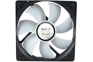 GELID SOLUTIONS Silent 12-3 Pin di 12mm per Custodia Standard. Operazione silenziosa. Pale del Ventilatore ottimizzate. Alta Portata d'Aria
