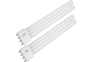 Forever Speed 18W Base del 2G11 UV Lámpara Bombilla Luz Azul Violeta UV Purificador Esterilizador de reemplazo de tubos para el acuario dispositivo UVC 2pcs