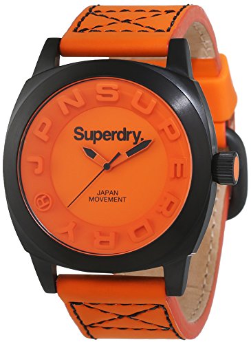 Superdry Herren-Armbanduhr XL Analog Quarz Textil SYG128O Superdry Herren-Armbanduhr XL Analog Quarz Textil SYG128O